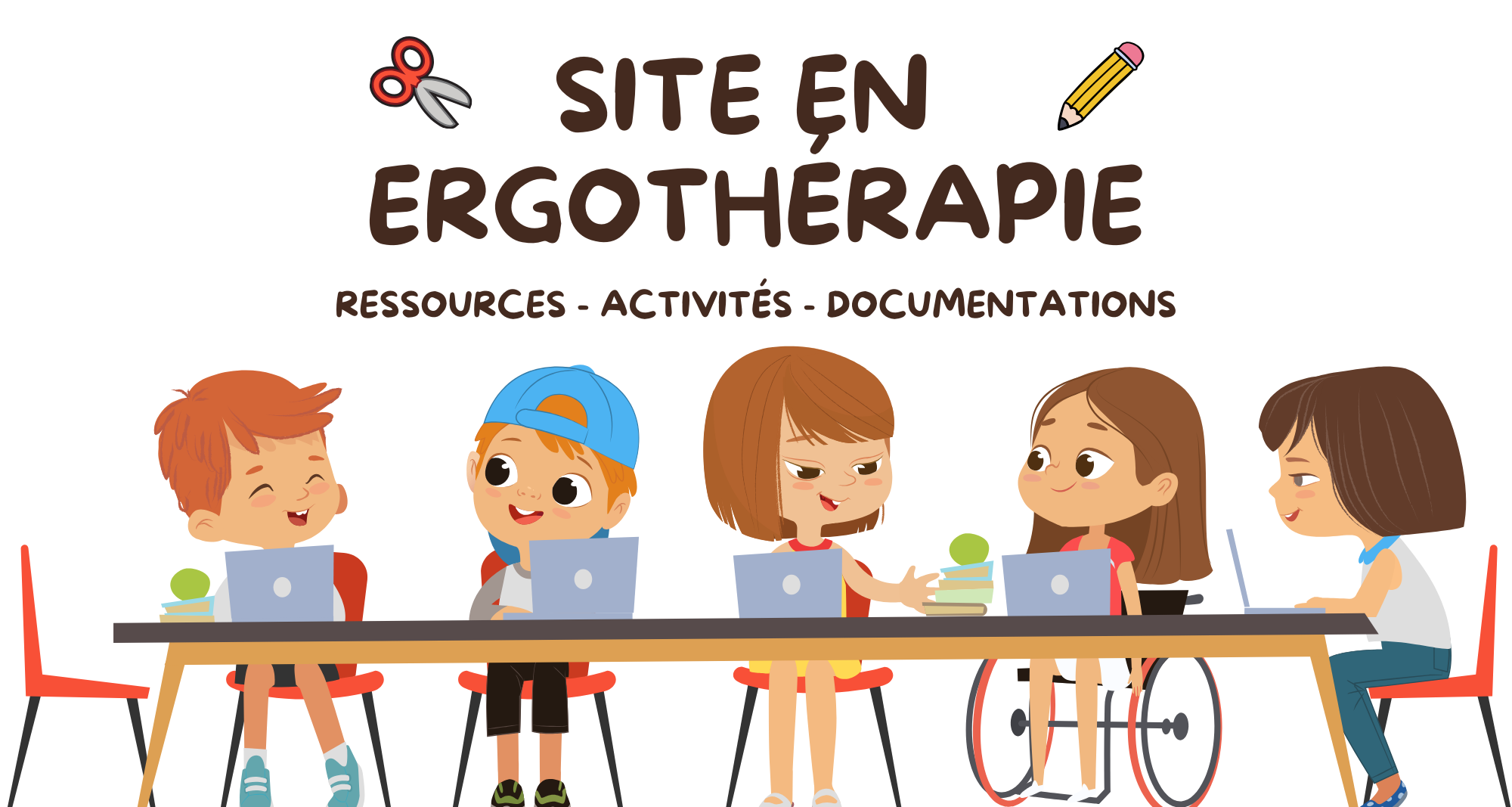 Site ergothérapie - Modèle rectangle